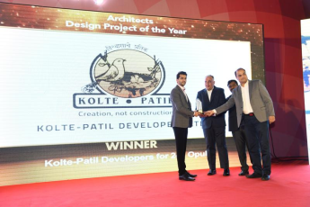 Kolte Patil 24K Opula awarded Design project of the Year at Realty Plus 2018